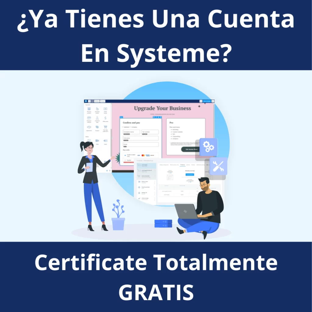 Imagen de Systeme IO para cursar la certificación