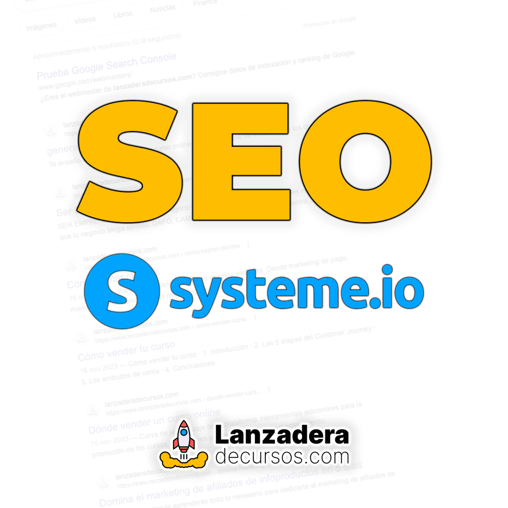 Imagen del curso de SEO para Systeme